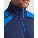 Roly WRK Maverick Pullover für Herren mit halbem Reißverschluss, 280 g/m²