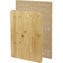 Seasons Harp bamboo cutting board