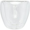 Seasons Manti 2-piece 100 ml double-wall glass cup with bamboo coaster