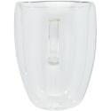 Seasons Manti 2-teiliger 350 ml doppelwandiger Glasbecher mit Bambusuntersetzer