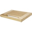 Seasons Pao bamboo cutting board with knife