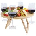 Seasons Soll opvouwbare picknicktafel