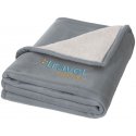 Seasons Springwood sherpa fleece plaid blanket