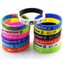 Silicone wristbands