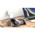 Skross adaptateur de voyage universel MUV 2-Pôles avec USB-A & C