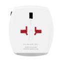 Skross MUV 2-poliger Weltreise-Adapter USB-A & C