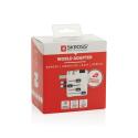 Skross Pro Adaptateur de Voyage universel 3-Pôles
