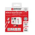 Skross Weltreise-Adapter MUV 65W PD mit USB-C-Kabel