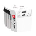 Skross World Travel Adapter MUV 2-pole with USB A and C