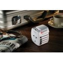 Skross World Travel Adapter MUV 2-pole with USB A and C