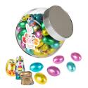 Sweets & More Medium Glasgefäß 0,9 Liter mit Ostermischung