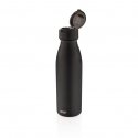 Swiss Peak 580 ml insulated drinking bottle with wireless earbuds