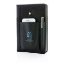 Swiss Peak carnet de notes A5 remplaçable et stylo, ligné