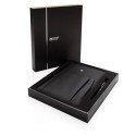 Swiss Peak carnet de notes A5 remplaçable et stylo, ligné