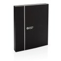 Swiss Peak carnet de notes A5 remplaçable et stylo, ligné