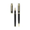 Swiss Peak Luca ensemble de stylos de luxe en laiton recyclé RCS, encre bleue