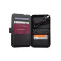 Swiss Peak RCS recycled travel case with 3 in 1 charger