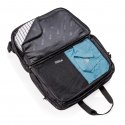 Swiss Peak RFID duffelbag with suitcase opening