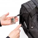 Swiss Peak RFID duffelbag with suitcase opening