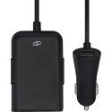 Tekio Pilot dual extended car charger with QC 3.0