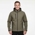 TH Clothes Zagreb heren softshelljas met afneembare capuchon 280g