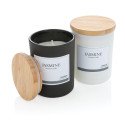 Ukiyo bougie parfumée avec couvercle en bambou