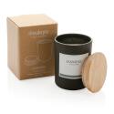 Ukiyo bougie parfumée avec couvercle en bambou