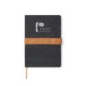 Vinga Bosler RCS recycled canvas A5 notebook, ruled