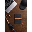 Vinga Bosler RCS recycled canvas A5 notebook, ruled