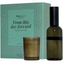 WELLmark 100 ml room spray and 70 ml Tender Affection candle gift set