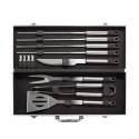 XD Collection 12-delige barbecue set in aluminium koffer