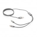XD Collection 3-in-1 braided cable