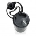 XD Collection 500 ml drinking bottle with wireless earbuds