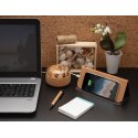 XD Collection 5W wireless charging cork mousepad & stand