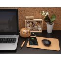XD Collection 5W wireless charging cork mousepad & stand