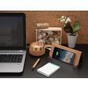 XD Collection 5W wireless charging cork mousepad & stand