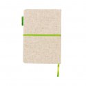 XD Collection A5 jute cotton notebook