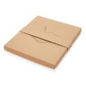 XD Collection A5 Kork-Notizbuch mit Bambus-Stift, liniert