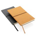 XD Collection A5 recycled leather notebook, ruled