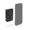 XD Collection Amporia RCS recycled plastic 10.000mAh magnetic power bank