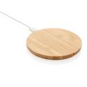 XD Collection bamboe 5W draadloze oplader rond