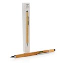 XD Collection Bamboo 5 in 1 toolpen, blauwschrijvend