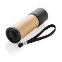 XD Collection Bamboo and RCS recycled plastic flashlight