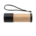 XD Collection bamboo and RCS recycled plastic flashlight