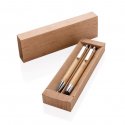 XD Collection Bamboo pen set, blue ink