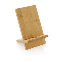 XD Collection Bamboo phone stand in kraft box