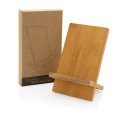 XD Collection Bamboo phone stand in kraft box