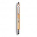 XD Collection Bamboo stylus ballpoint pen, black ink