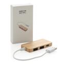 XD Collection Bambus-Hub mit Type-C