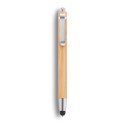 XD Collection Bambus Stylus Kugelschreiber, schwarze Tinte